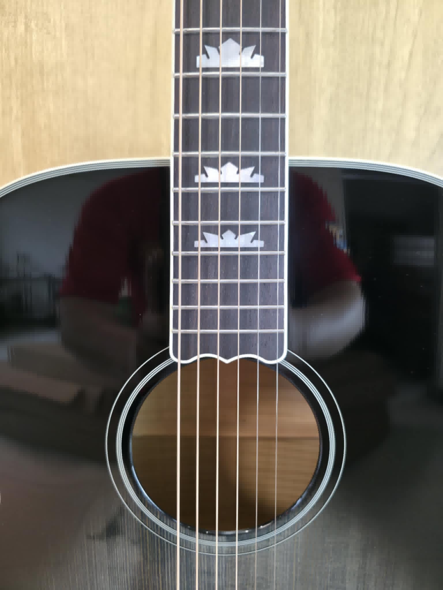 All Solid Wood J200 Cobra Burst - Image 7