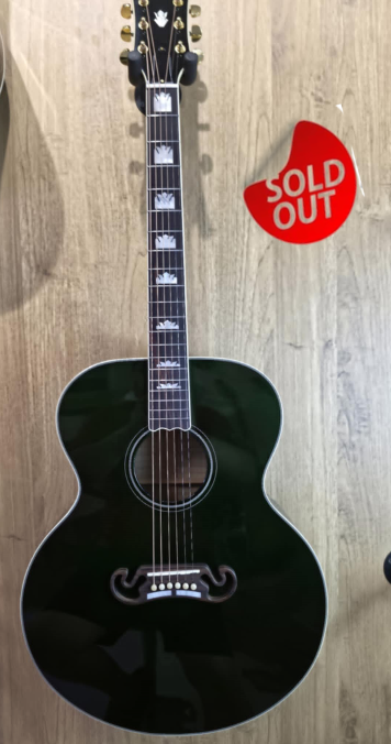 J200 Cobra Burst All Solid Wood
