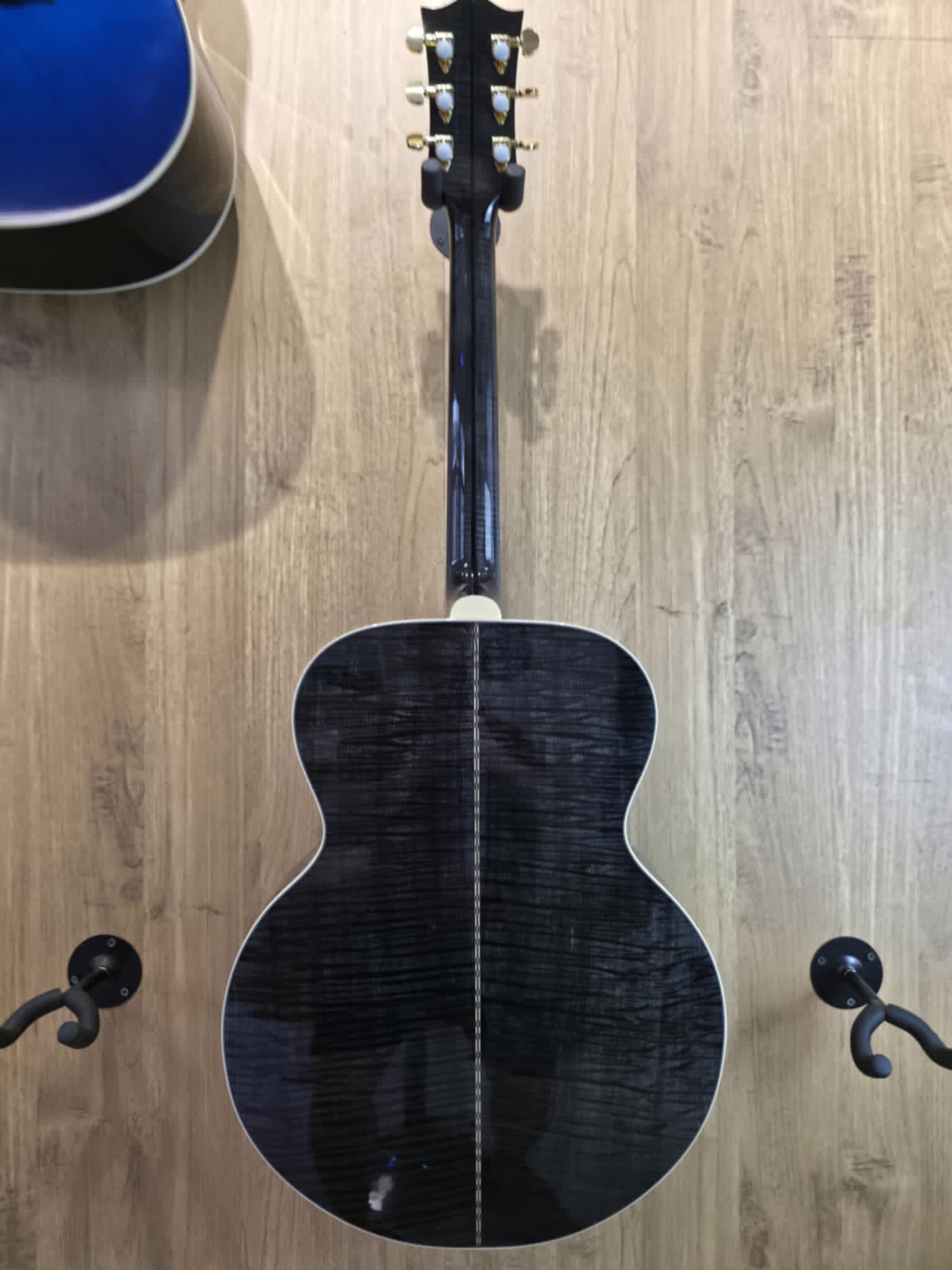 All Solid Wood J200 Cobra Burst - Image 5
