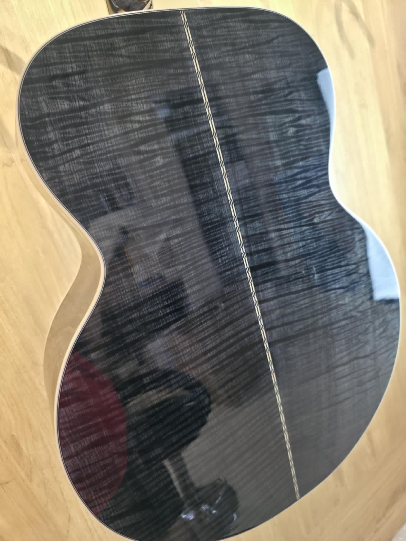 All Solid Wood J200 Cobra Burst - Image 6