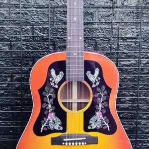 ALL SOLID WOOD J45 Cherry Sunburst